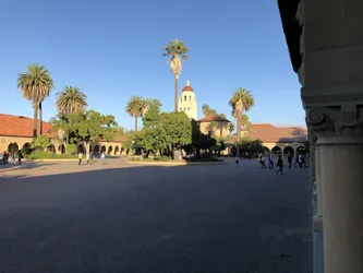 Sur le campus de Stanford