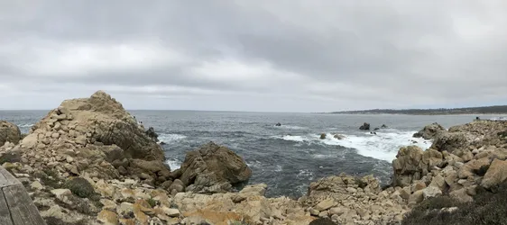 Panorama du bord de côte